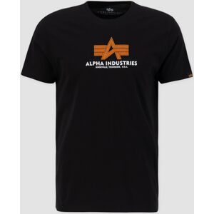 Alpha Industries Basic Rubber T-Shirt 2XL Schwarz