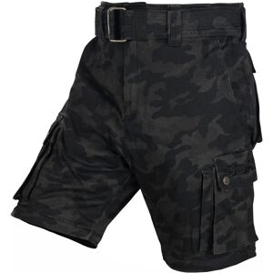 Bores Camo Cargo Shorts 42 Schwarz