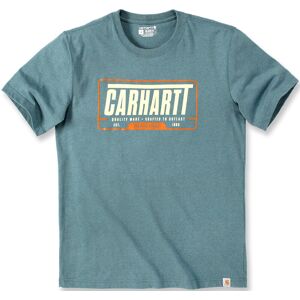 Carhartt Relaxed Fit Heavyweight Graphic T-Shirt L Türkis
