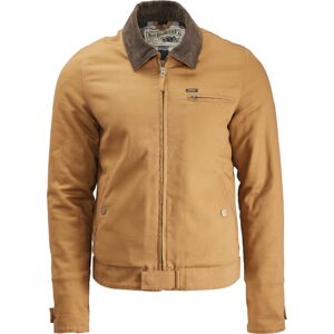 Rokker Canvas Motorrad Textiljacke 2XL Braun