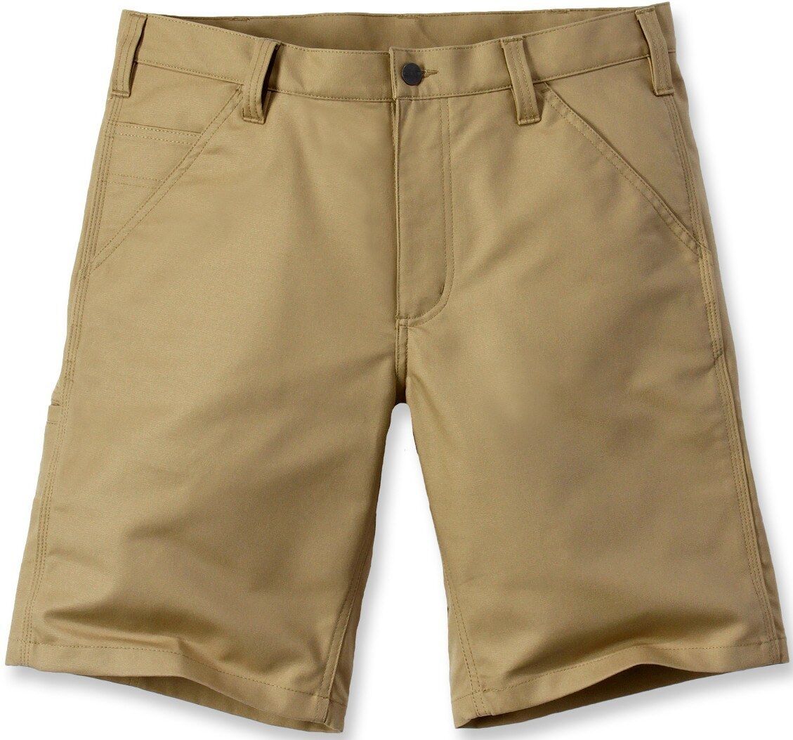 Carhartt Rugged Stretch Canvas Shorts 36 Beige