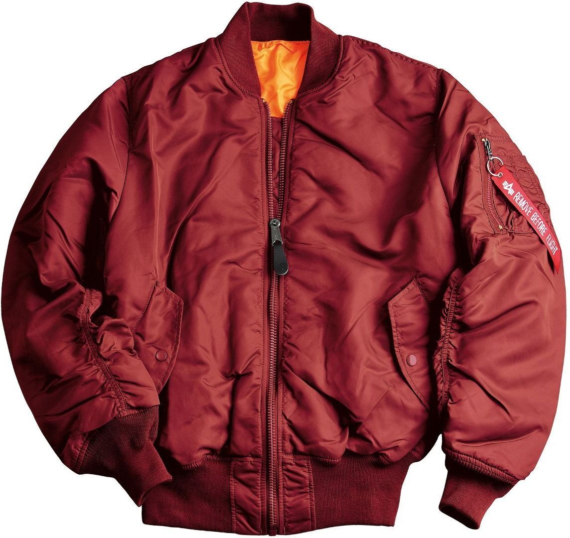 Alpha Industries MA-1 klassiche Jacke 3XL Rot