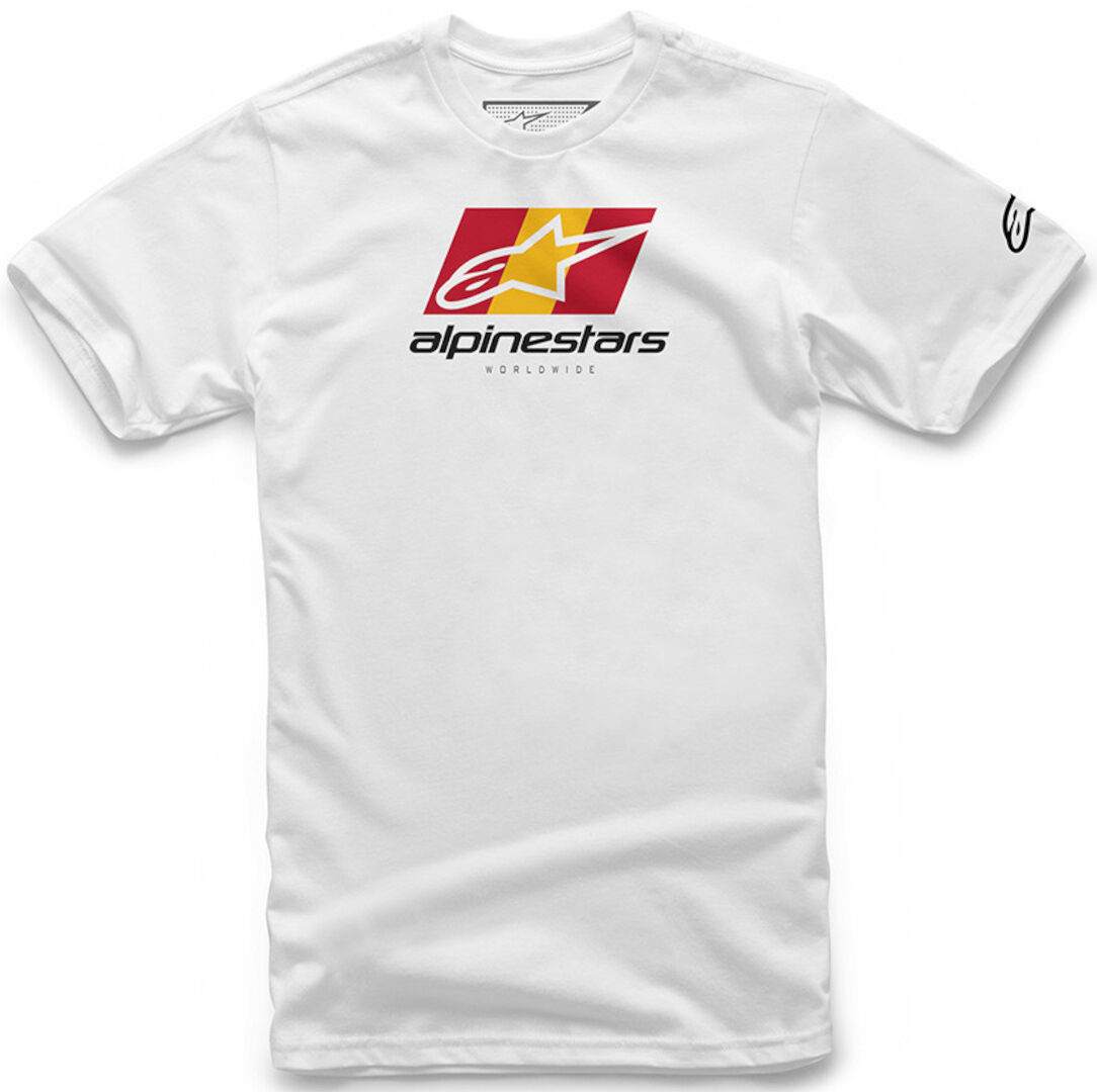 Alpinestars World Tour T-Shirt L Weiss