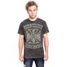 West Coast Choppers Hells Guardians Vintage T-Shirt M Braun