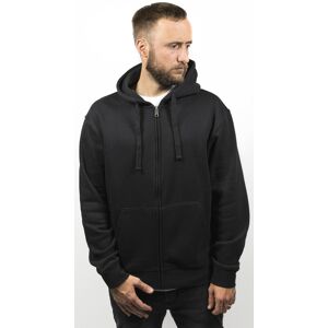 John Doe Cross Zip Hoodie S Schwarz