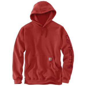 Carhartt Midweight Sleeve Logo Hoodie M Rot