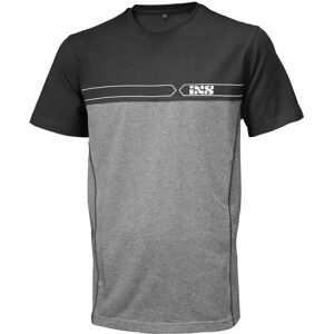 IXS Team T-Shirt S Schwarz Grau