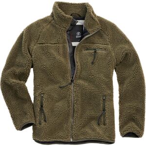 Brandit Teddyfleece Jacke 4XL Grün