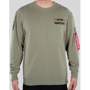 Alpha Industries Dust Devil Pullover M Grün