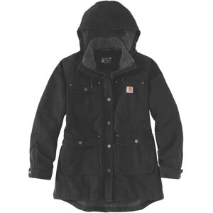 Carhartt Loose Fit Weathered Duck Damen Mantel XS Schwarz