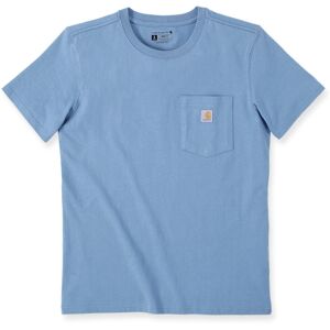 Carhartt Loose Fit Heavyweight K87 Pocket Damen T-Shirt M Blau