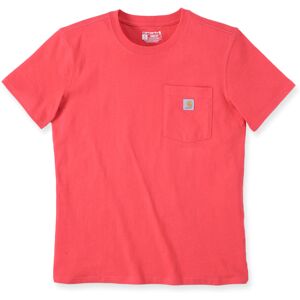 Carhartt Loose Fit Heavyweight K87 Pocket Damen T-Shirt L Rot