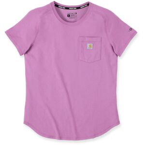 Carhartt Force Relaxed Fit Midweight Pocket Damen T-Shirt XS Pink