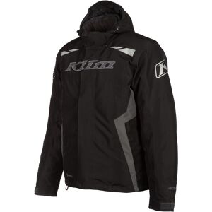 Klim Rift Snowmobil Jacke 3XL Schwarz Grau