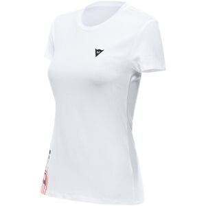 Dainese Logo Damen T-Shirt 3XL Schwarz Weiss