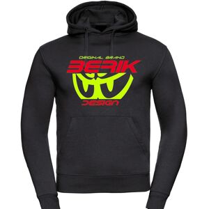 Berik The New Eye Hoodie M Rot Blau Gelb