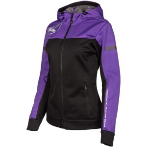 Klim Evolution Jugend Mädchen Zip Hoodie XL Schwarz Lila