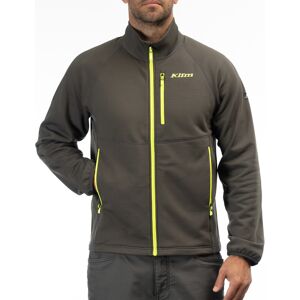 Klim Highline Fleece Jacke XL Grau Gelb