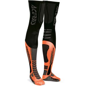 Acerbis X-Leg Pro Socken 2XL Schwarz Orange