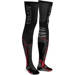 Acerbis X-Leg Pro Socken L XL Schwarz Rot