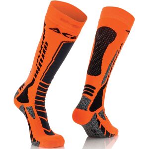 Acerbis MX Pro Socken S M Schwarz Orange