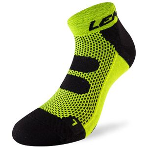 Lenz 5.0 Short Kompression Socken 42 43 44 Schwarz Gelb