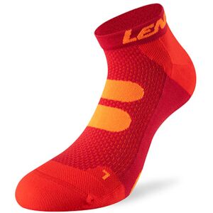 Lenz 5.0 Short Kompression Socken 42 43 44 Rot Orange