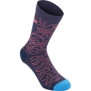 Alpinestars Drop 15 Socken M Pink Blau