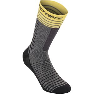 Alpinestars Drop 19 Socken S Schwarz Gelb