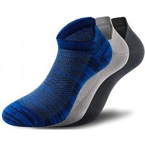 Lenz Performance Sneaker Tech Socken 39 40 41 42 Schwarz Grau Blau