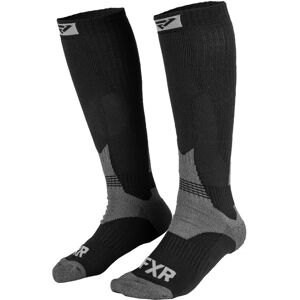 FXR Boost Performance 2023 Socken (2er Pack) L XL Schwarz Grau