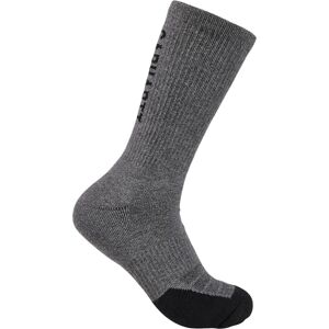 Carhartt Force Midweight Logo Crew Socken (3er Pack) L Grau