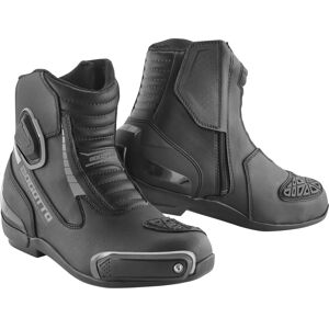 Bogotto Cartagena WR 2.0 wasserdichte Motorrad Stiefel 46 Schwarz