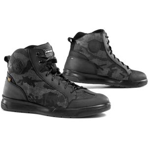 Falco Pyro 2 Camo Motorrad Schuhe 45 Grün Braun