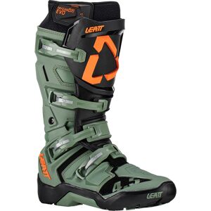 Leatt 4.5 HydraDri wasserdichte Motocross Stiefel 40 41 Schwarz Grün