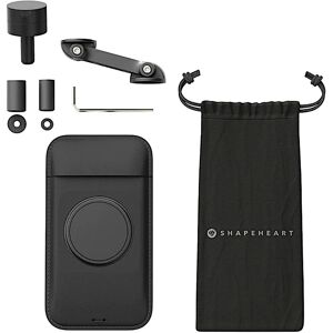 Shapeheart Motorrad Bundle Boost Magnetische Smartphone Halterung für Stummellenker M Schwarz