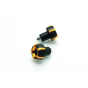 V PARTS Lenkerspitzen Spark Ø18mm Schwarz/Gold  schwarz