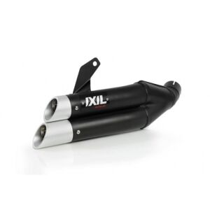 IXIL Schalldämpfer Dual Hyperlow Schwarz XL L3XB - KTM Duke 690 10 mm schwarz