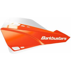 Barkbusters Handprotektor-Kit Sabre Universalhalterung orange / weißer Deflektor  weiss