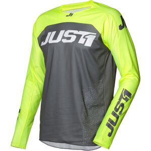 Just1 J-Force Terra Motocross Jersey S Grau Gelb