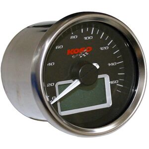 KOSO Speedometer GP Tacho D55  Silber