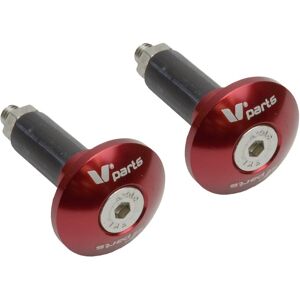 V PARTS Lenkerende Ø12-18mm rot 135 mm rot