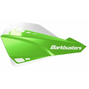 Barkbusters Bausatz Handprotektoren Säbel Universalmontage grün/weiß Deflektor  weiss