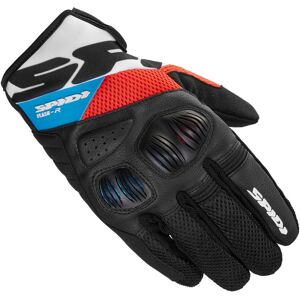 Spidi Flash-R Evo Motorrad Handschuhe 3XL Rot Blau