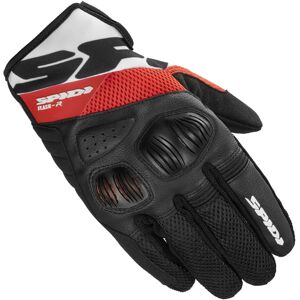 Spidi Flash-R Evo Motorrad Handschuhe 3XL Schwarz Rot