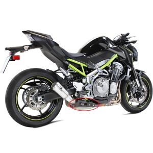 IXRACE Auspuffblende KAWASAKI Z 900, 16-, schwarz  Schwarz