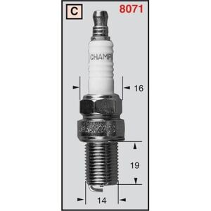 CHAMPION Zündkerze RC8DMC OE026