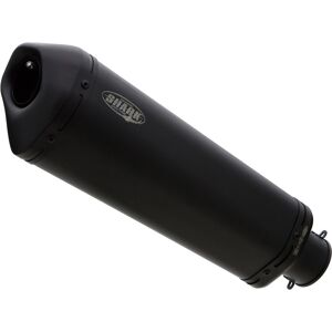 SHARK EXHAUST DSX-10 Edelstahl beschichtet schwarz-matt  Schwarz