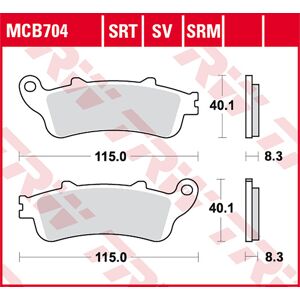 TRW Lucas TRW Lucas Bremsbelag MCB704SRM