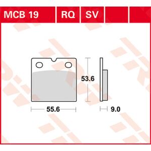 TRW Lucas Racingbelag MCB19RQ